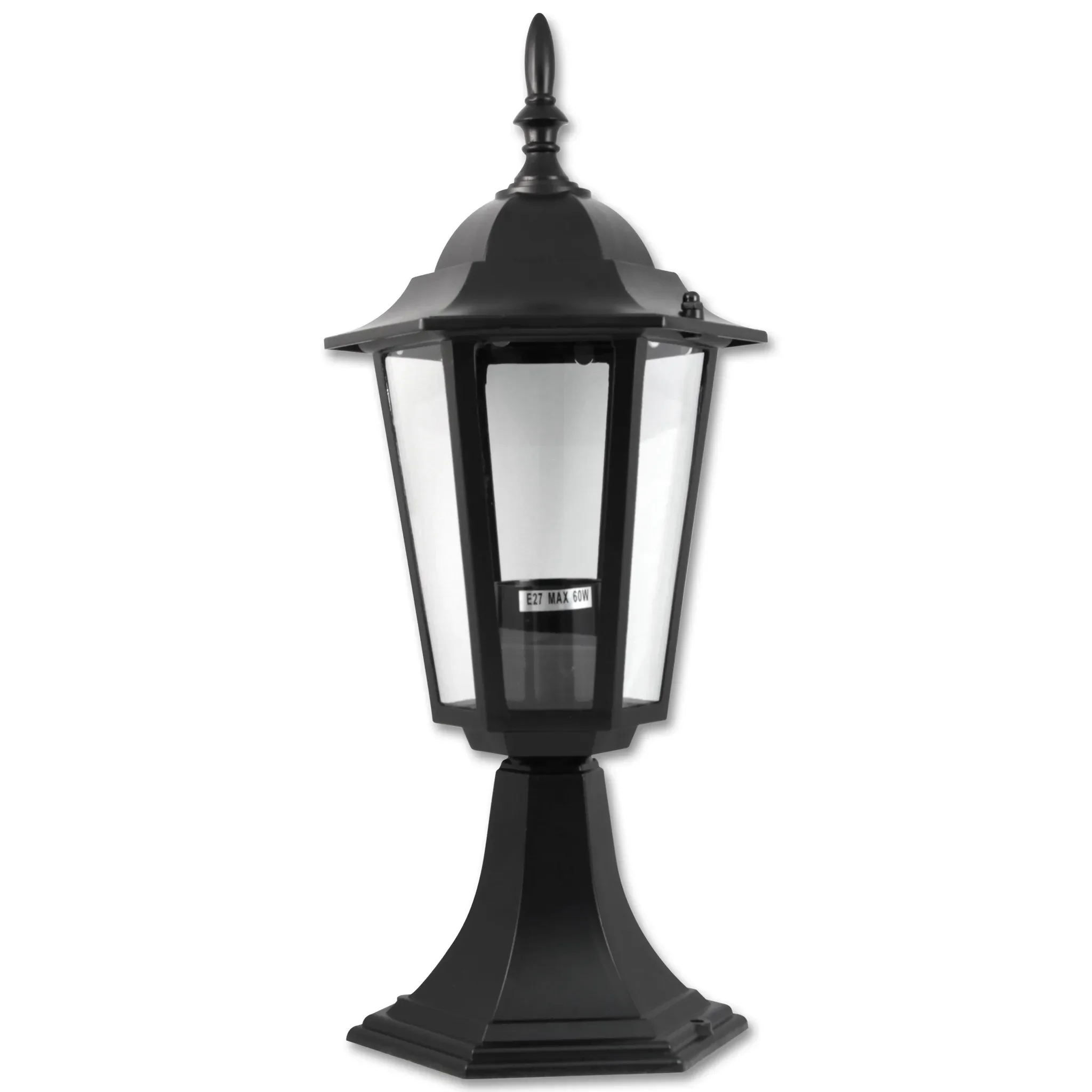 LED Garten-Pollerleuchte – 40 cm, schwarz